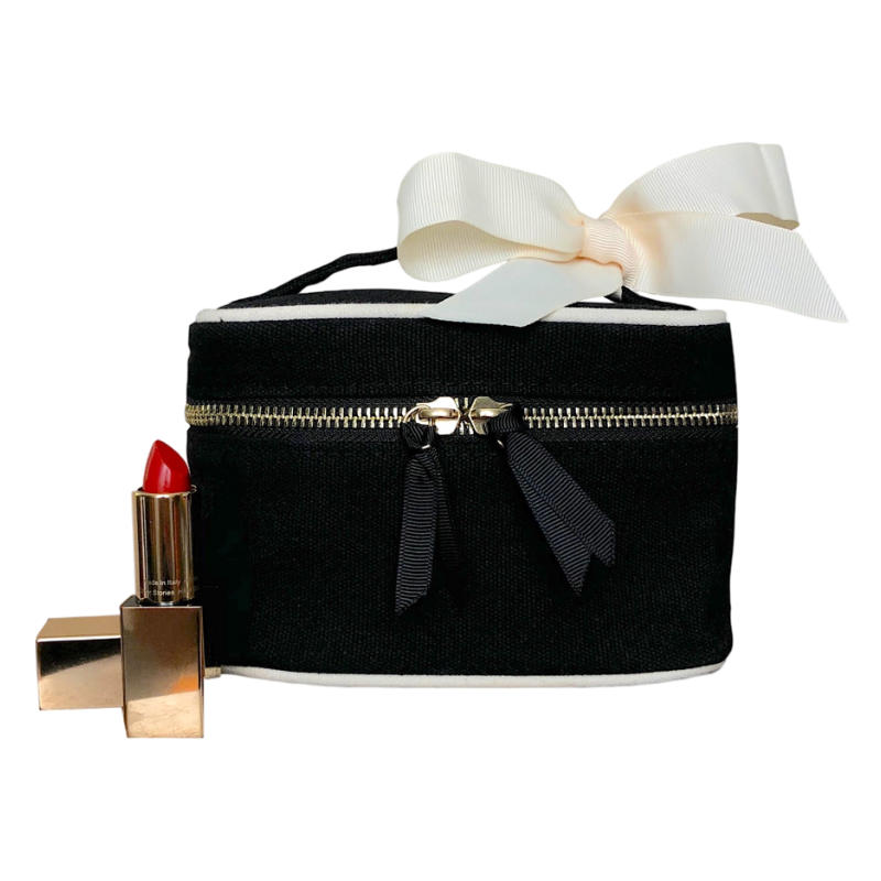 Boîte de beauté Mini sans inscription, noire