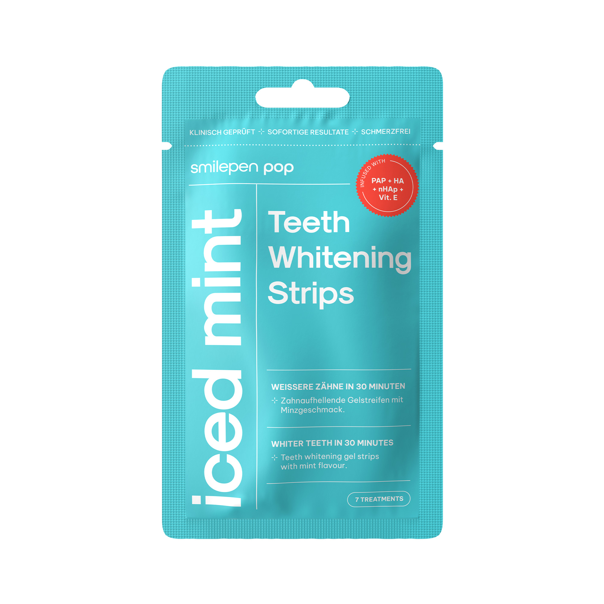 Pop "Iced Mint" Teeth Whitening Strips Pop "Iced Mint" Teeth Whitening Strips
