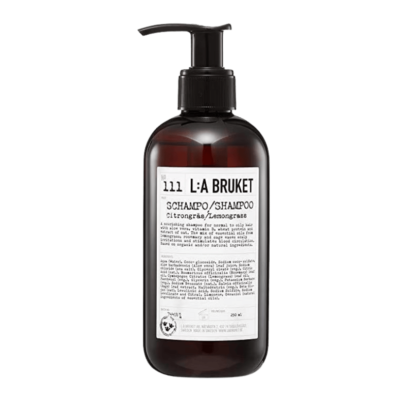L:A BRUKET No. 111 Shampoo Lemongrass format voyage