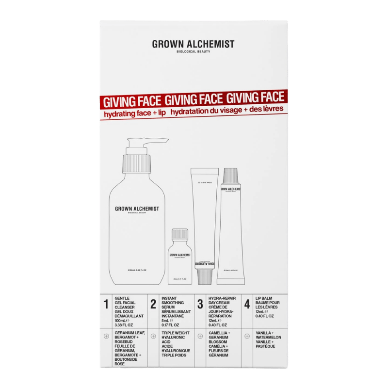 Grown Alchemist Giving Face Set ltd. Edition Coffret cadeau