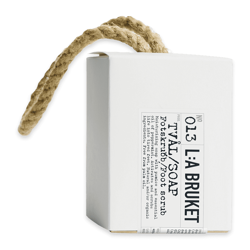 No. 013 Savon de corde gommage pour les pieds menthe