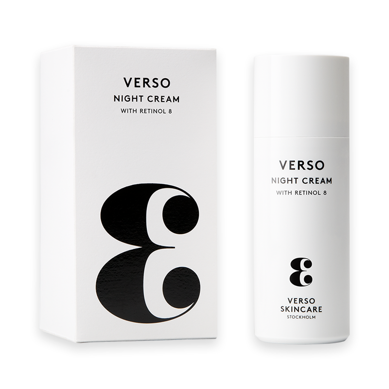 VERSO SKINCARE Night Cream format voyage crème de nuit