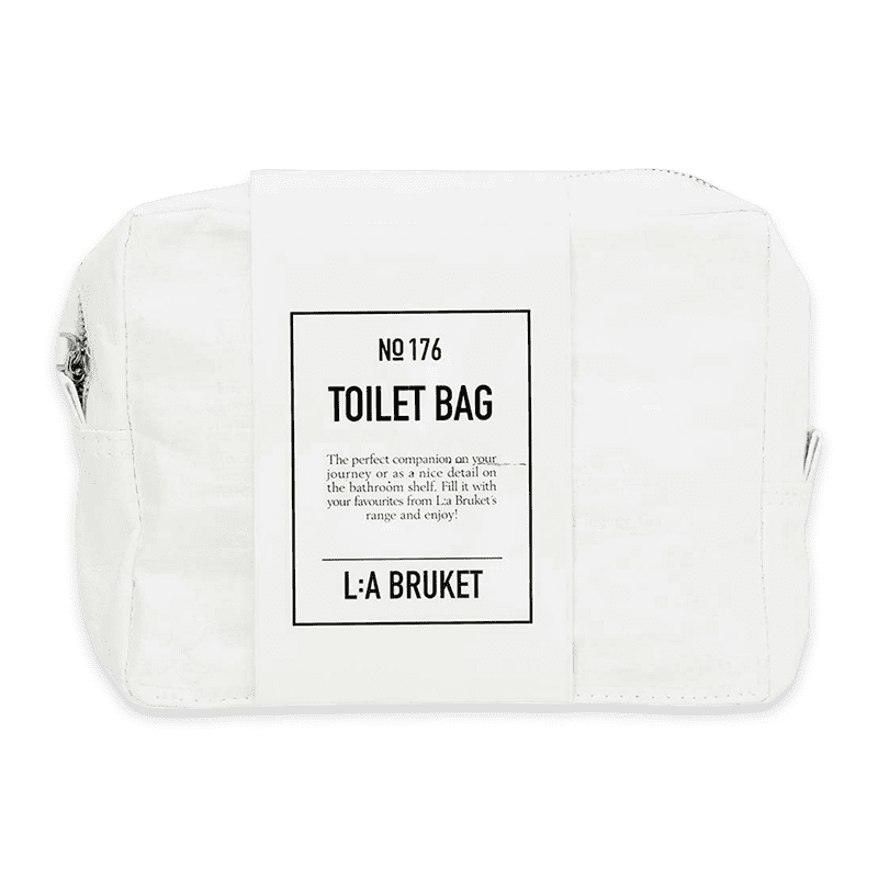 L:A BRUKET No. 176 Toilet Bag white trousse de toilette