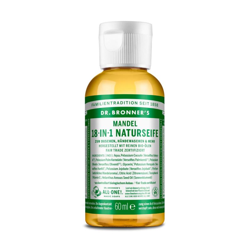 Dr. Bronner's 18 in 1 Bio savon naturel amande