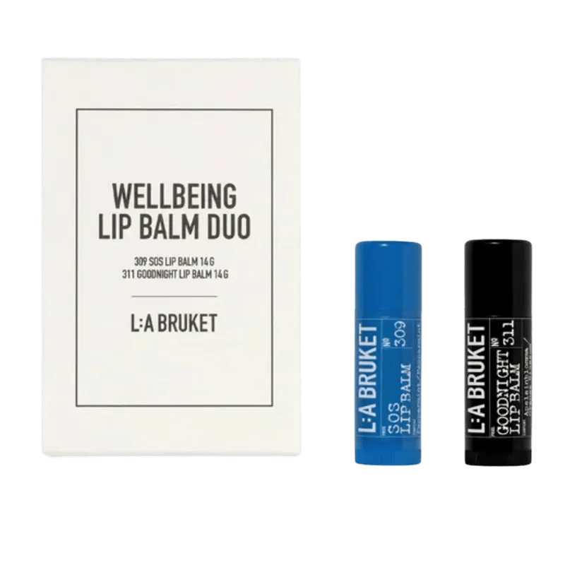 L:A BRUKET Wellbeing Lip Balm Duo baume pour les lèvres
