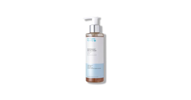 The Organic Pharmacy Peppermint Facial Wash Nouveau