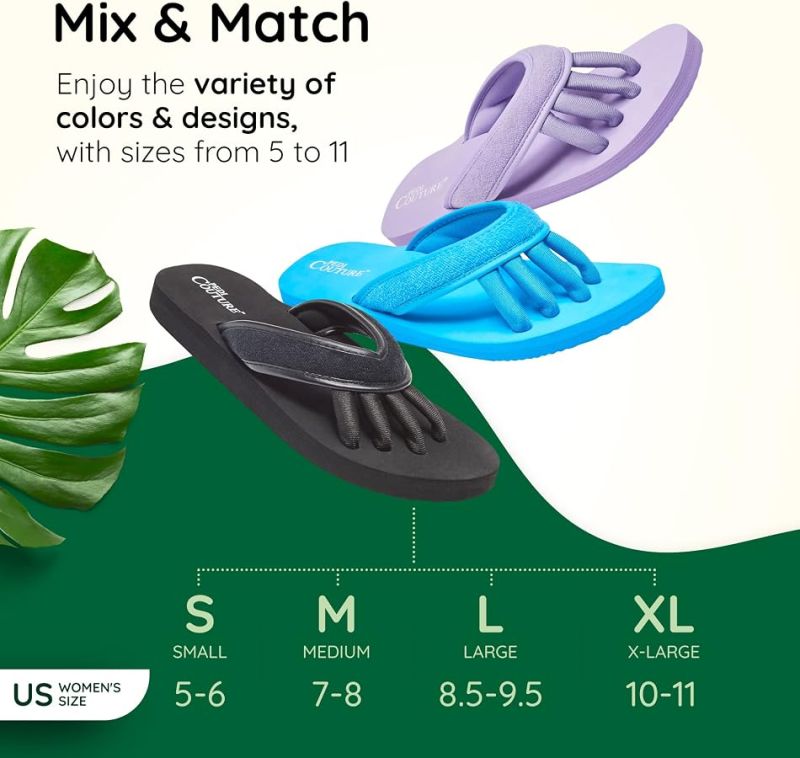 Pedi Couture pédicure sandale SPA Terry Turquoise