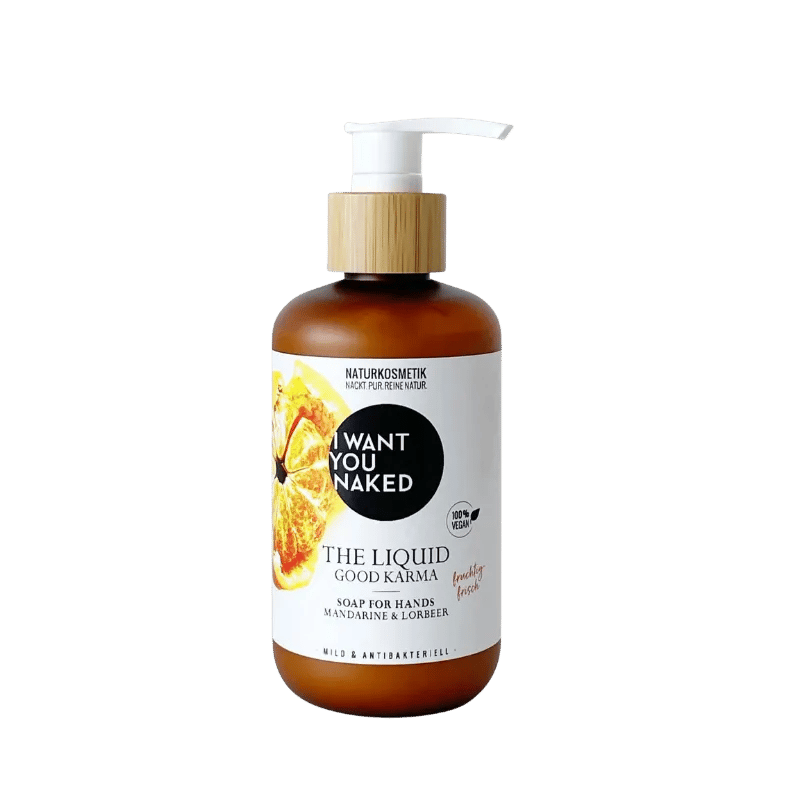 I want you naked THE LIQUID Good Karma avec mandarine & laurier