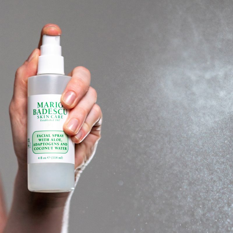 Mario Badescu Skincare Facial Spray avec Aloe, Adaptogens & Coconut Water Travel Size