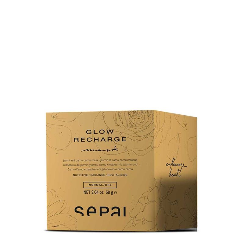 SEPAI GLOW RECHARGE format voyage masque visage