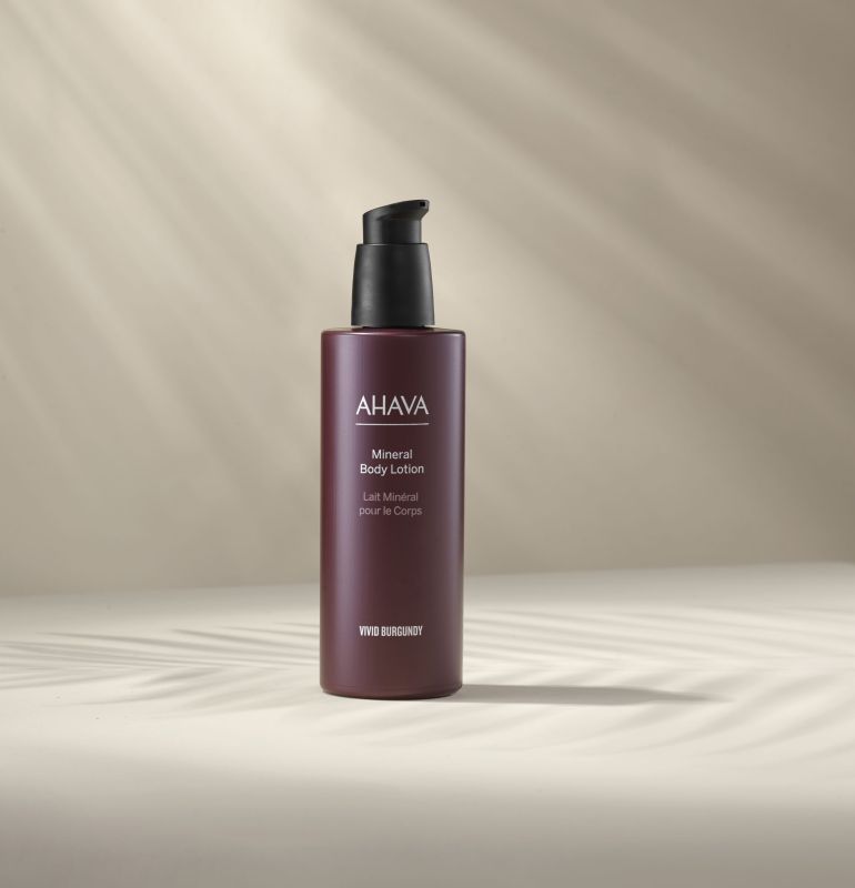 Ahava Mineral Body Lotion Vivid Burgundy lotion corporelle