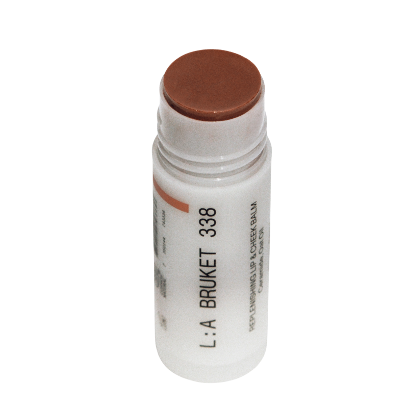 L:A Bruket No. 338 REPLENISHING LIP & CHEEK BALM Rowan Berry 14G CosmosNat