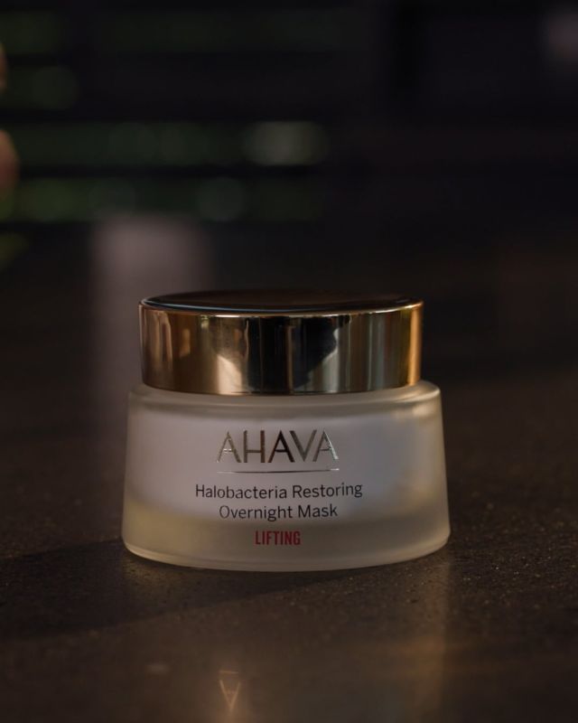 Ahava Halobacteria Masque de nuit réparateur Masque de nuit