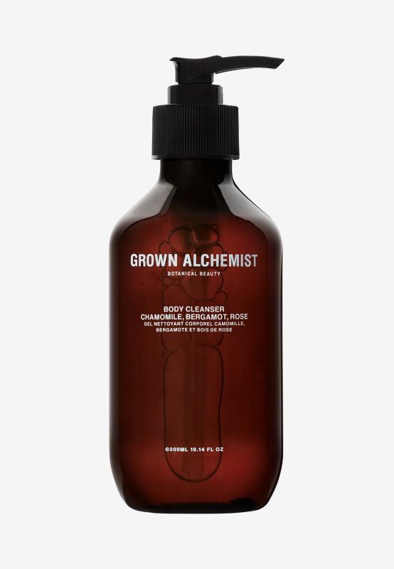 Grown Alchemist Body Cleanser Chamomile; Bergamot & Rosewood - format voyage