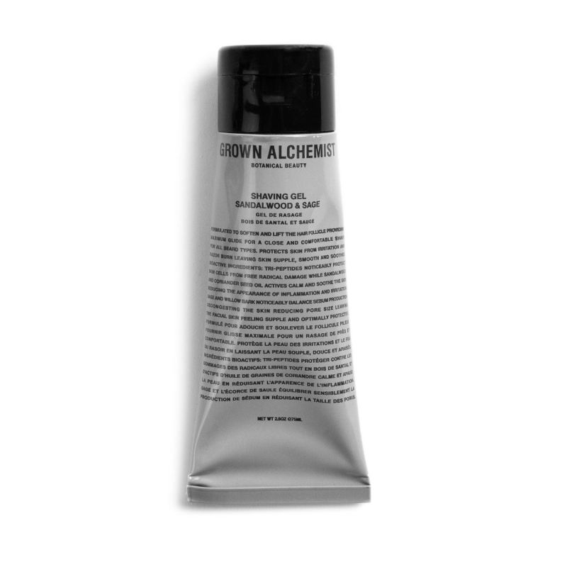 Grown Alchemist Shaving Gel Sandelwood & Sage Gel de rasage au bois de santal et à la sauge
