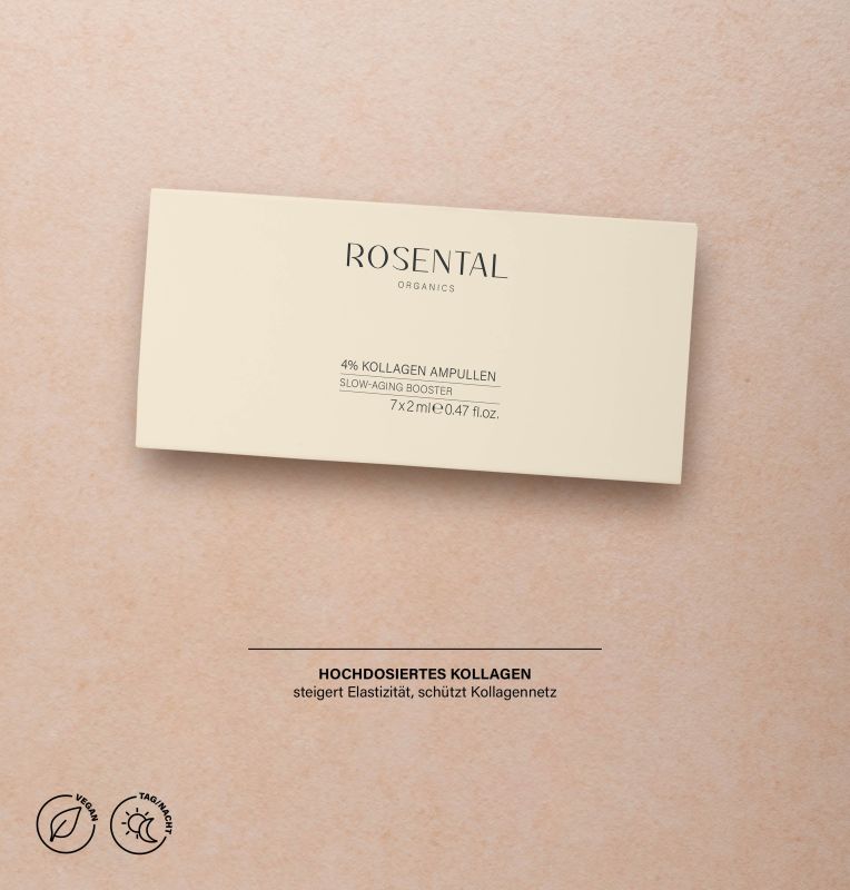 Rosental 4% Collagène Ampoules I Slow-Aging Booster