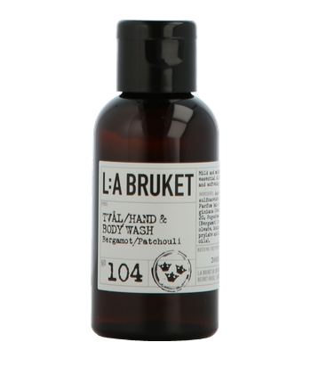 L:A BRUKET No. 104 Hand & Body Wash Bergamot/Patchouli taille de voyage