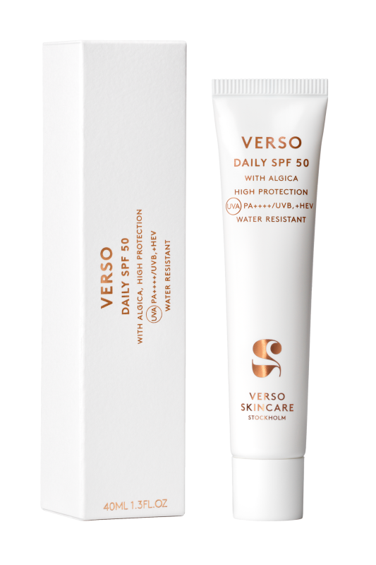 VERSO SKINCARE Daily SPF50 produit de protection solaire