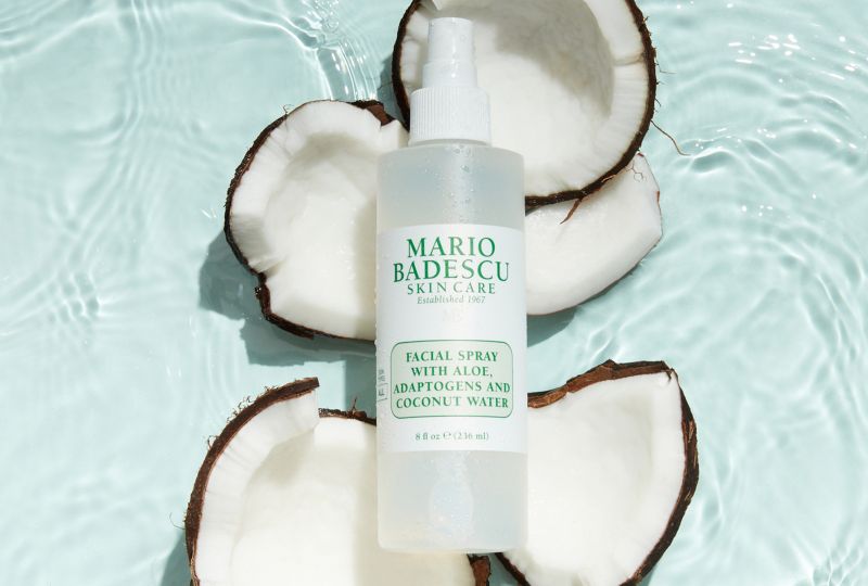 Mario Badescu Skincare Facial Spray avec Aloe, Adaptogens & Coconut Water Travel Size
