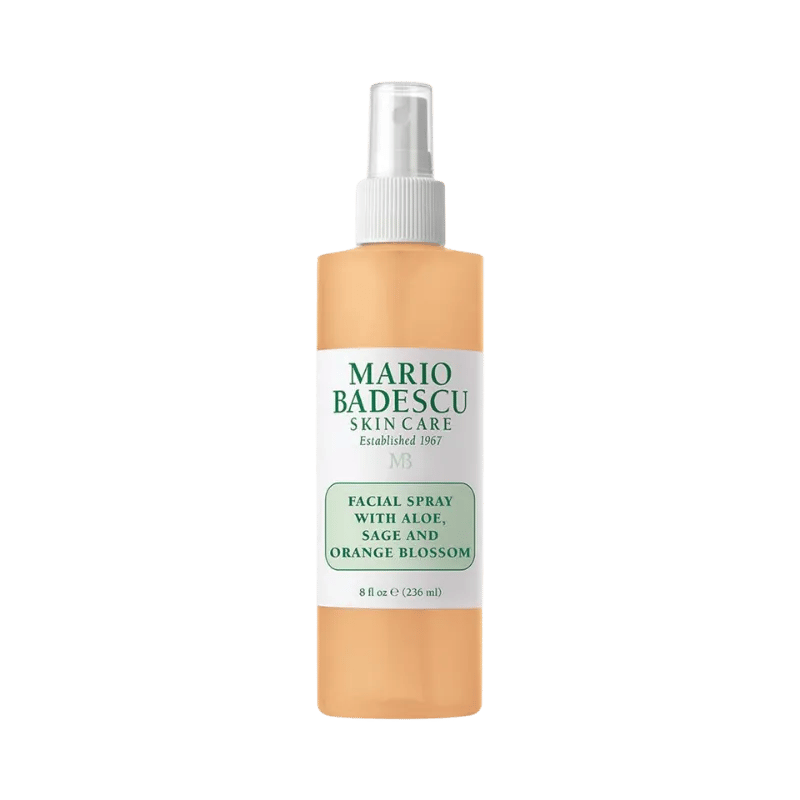 Mario Badescu Skincare Spray facial avec Aloe, Sage & Orange Blossom Travel Size