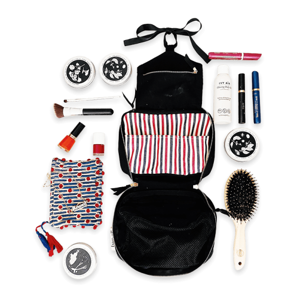 Bag-all trousse de cosmétiques à suspendre, noir