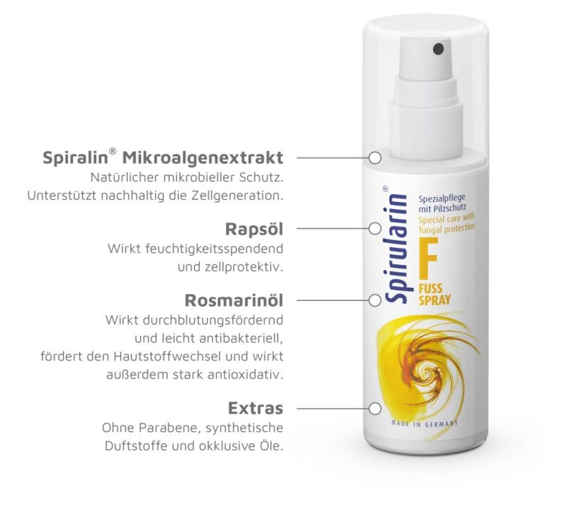 OceanPharma Spirularin F spray pour les pieds
