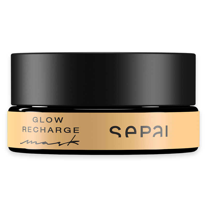 SEPAI GLOW RECHARGE format voyage masque visage