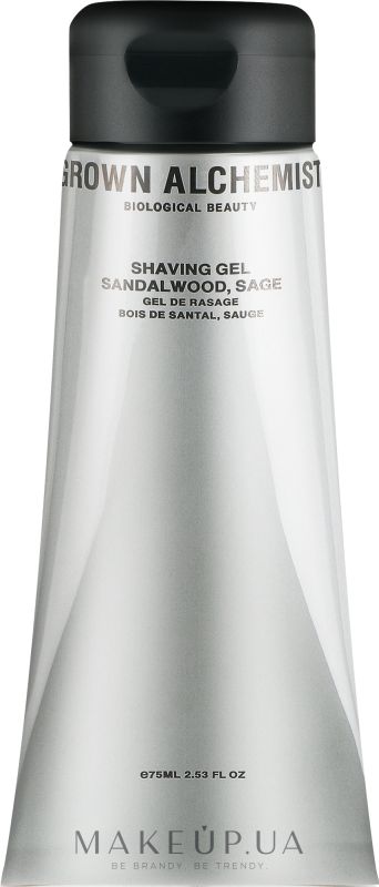 Grown Alchemist Shaving Gel Sandelwood & Sage Gel de rasage au bois de santal et à la sauge