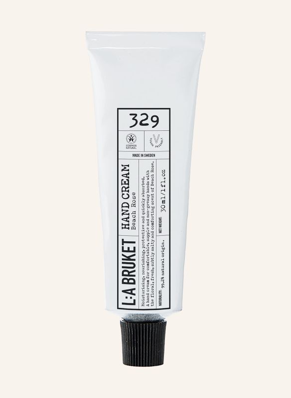 L:A BRUKET No. 329 Hand Cream BEACH ROSE 30ml Crème pour les mains