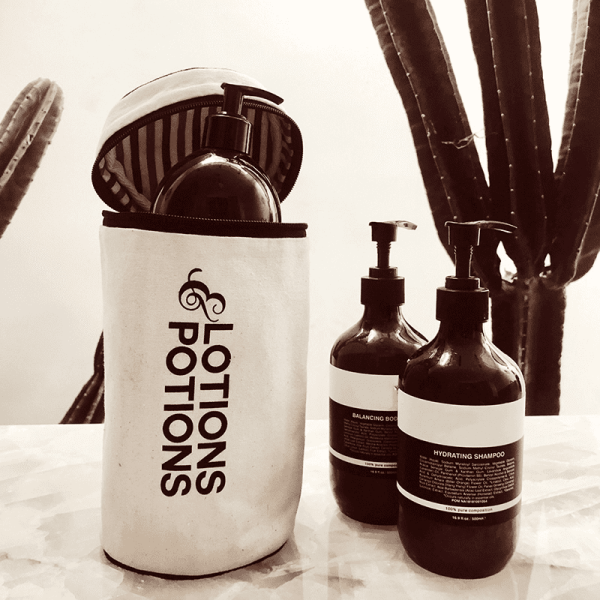 Bag-all trousse de toilette "Lotions &Potions" naturel