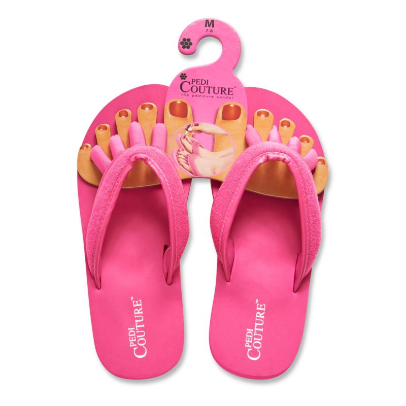 Pedi Couture pédicure sandale SPA Terry Fuchsia