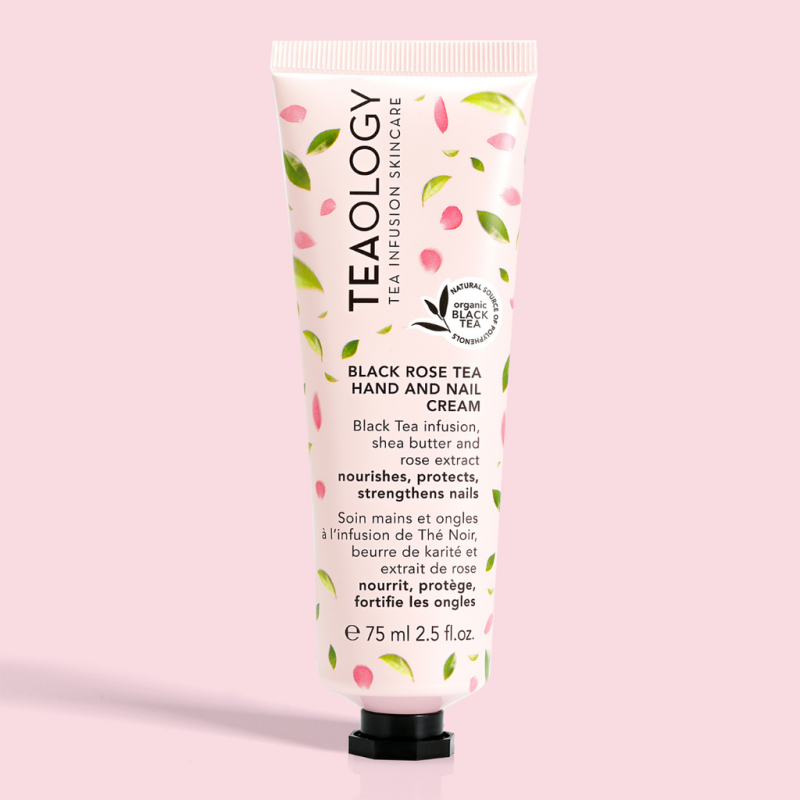 TEAOLOGY Black Rose Tea Hand and Nail Cream crème pour les mains