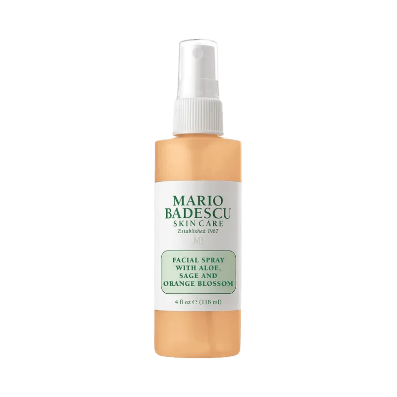 Mario Badescu Skincare Facial Spray avec Aloe, Sage & Orange Blossom 118ml