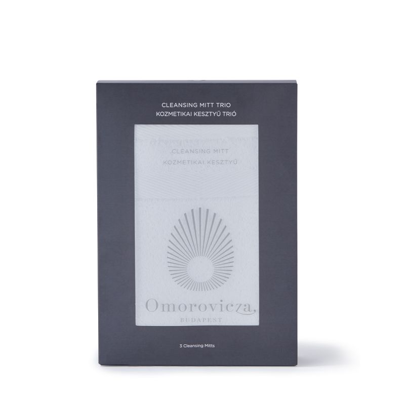 OMOROVICZA Cleansing Face Mitt Trio white gant de nettoyage pour le visage