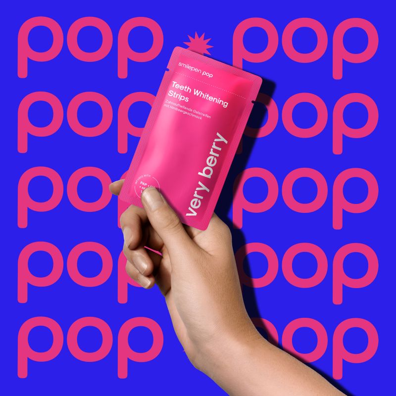 smilepen Pop "Very Berry" Teeth Whitening Strips