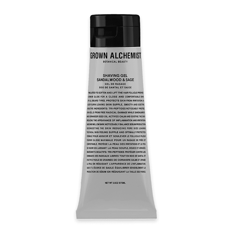 Grown Alchemist Shaving Gel Sandelwood & Sage Gel de rasage au bois de santal et à la sauge