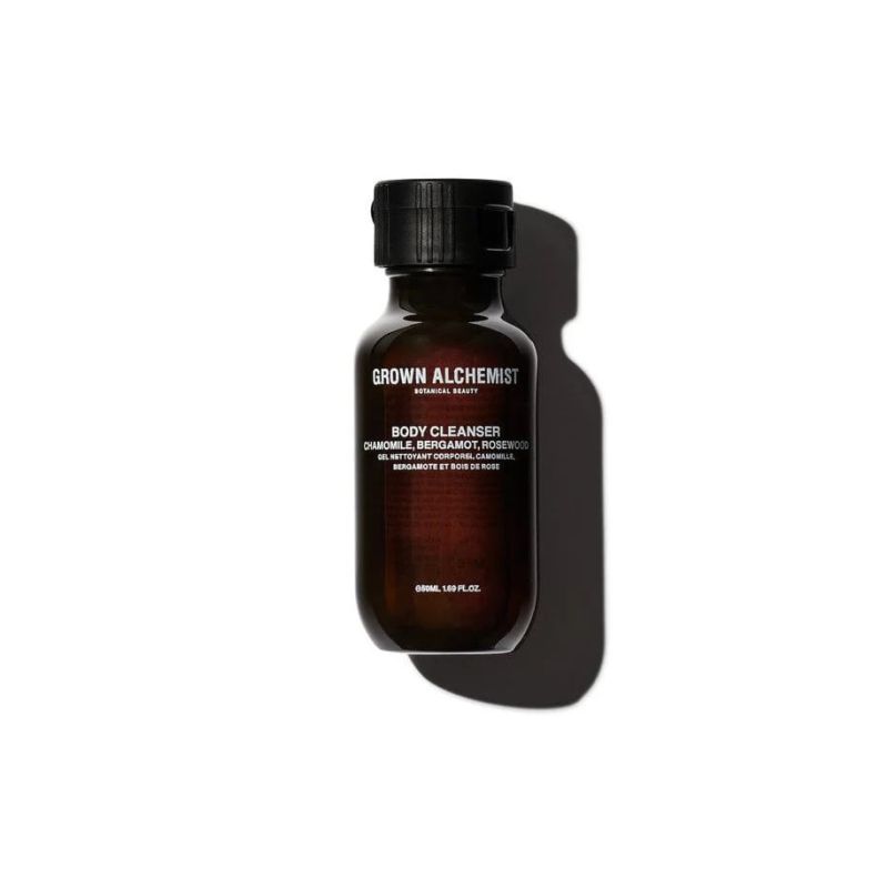 Grown Alchemist Body Cleanser Chamomile; Bergamot & Rosewood - format voyage
