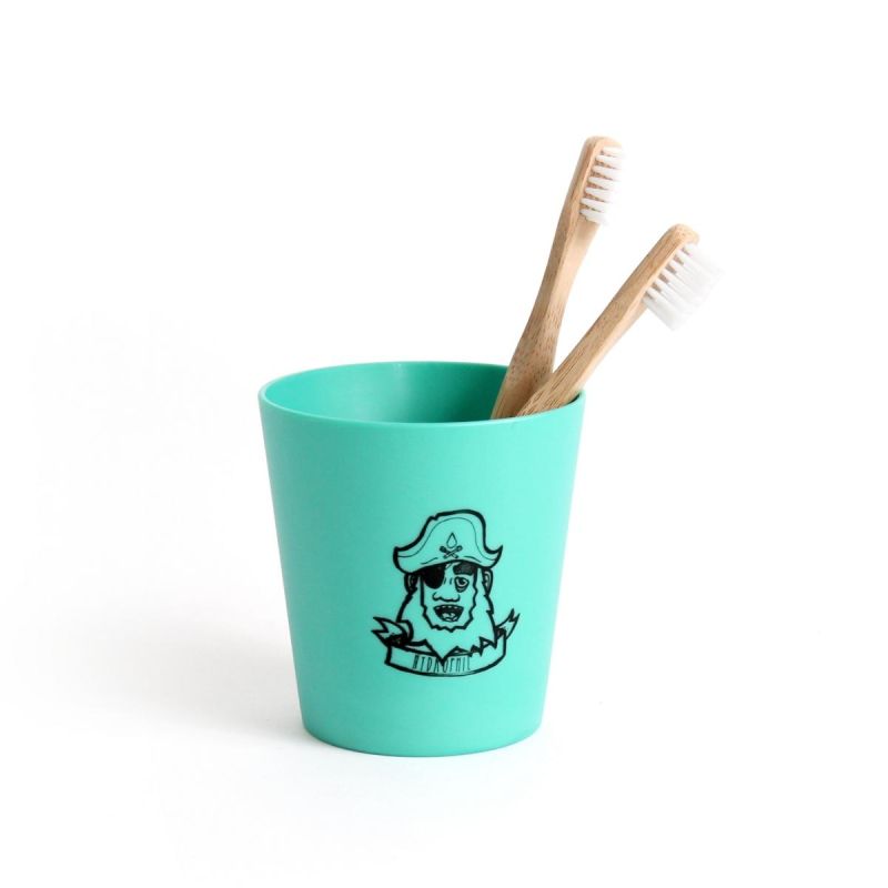 Hydrophil Tasse à dents pour enfants verte