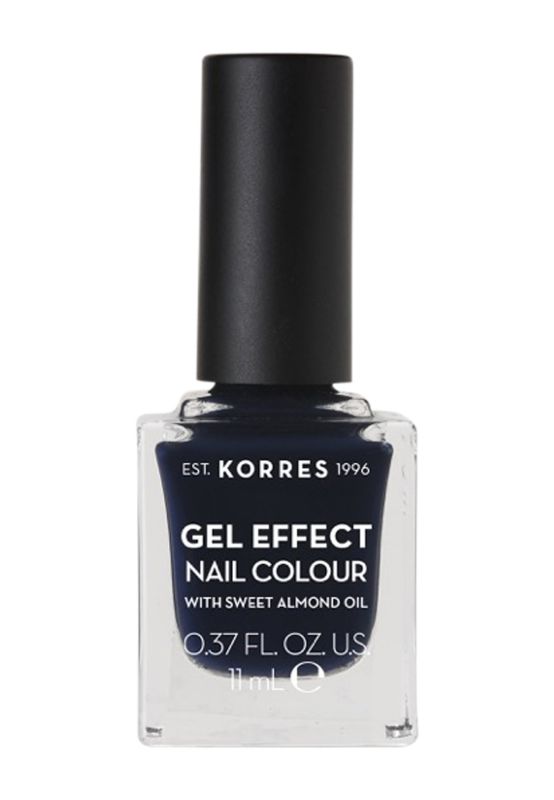 Korres effet gel vernis à ongles Steel Blue 88