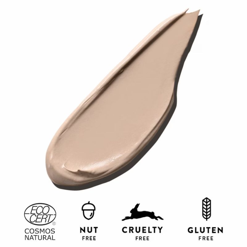 MADARA Organic Skincare SKINONYM Semi-Matte Peptide Foundation, #20 IVORY