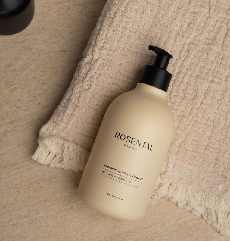 Rosental Hand & Body Wash - Olive + Coconut Oil gel douche