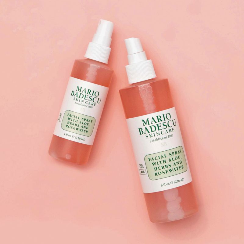 Mario Badescu Skincare Facial Spray avec Aloe, Herbs & Rosewater 236ml