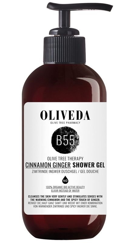 OLIVEDA B55 douche soin écorce de cannelle gingembre Relaxing