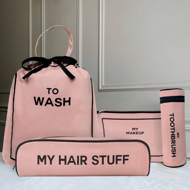 Bag-all trousse de toilette "My Toothbrush", naturel