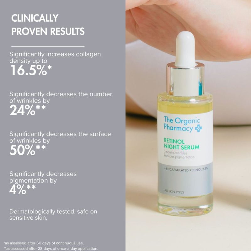 Organic Pharmacy Retinol Night Serum 2;5% Nouveau Retinol-Serum