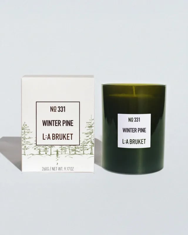 L:A BRUKET No. 331 Candle Winter Pine ltd. Edition