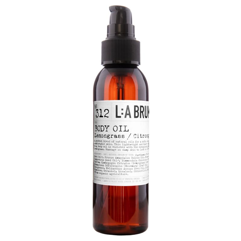 L:A BRUKET No. 312 Body Oil Lemongrass huile pour le corps
