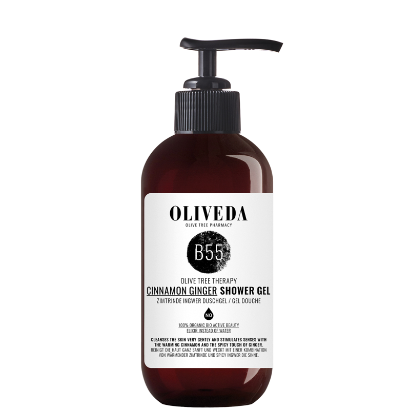 OLIVEDA B55 douche soin écorce de cannelle gingembre Relaxing