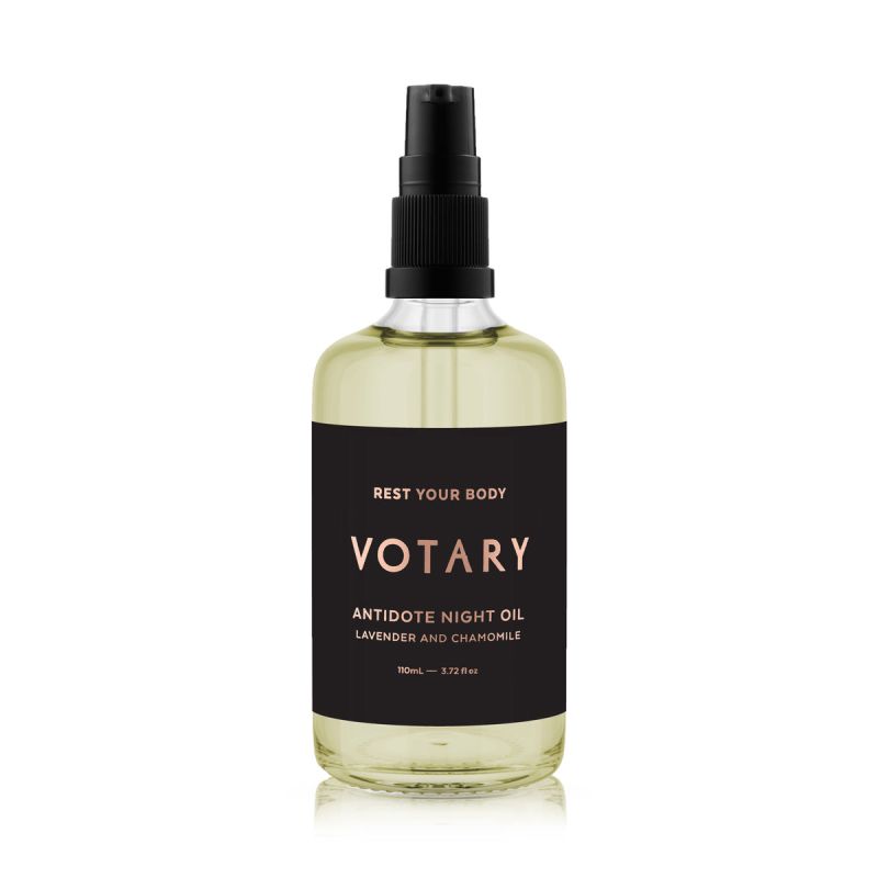 VOTARY Antidote Night Oil Lavender & Chamomile Huile pour le corps