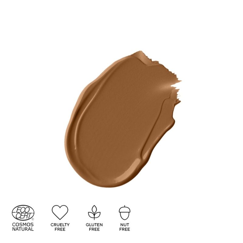 MADARA Organic Skincare SKINONYM Semi-Matte Peptide Foundation, #65 WARM TAN